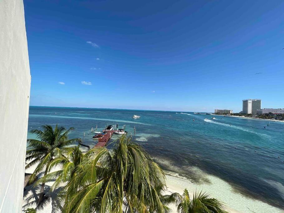 Amazing Ocean Front. 418 Apartment Cancun Luaran gambar